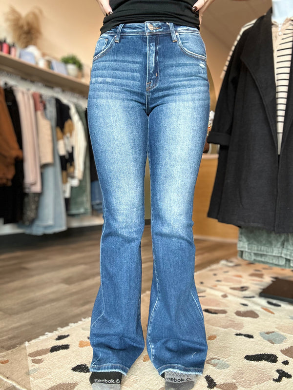 Josie High Rise Bootcut-Risen-R3vel Threads, Women's Fashion Boutique, Located in Hudsonville, Michigan