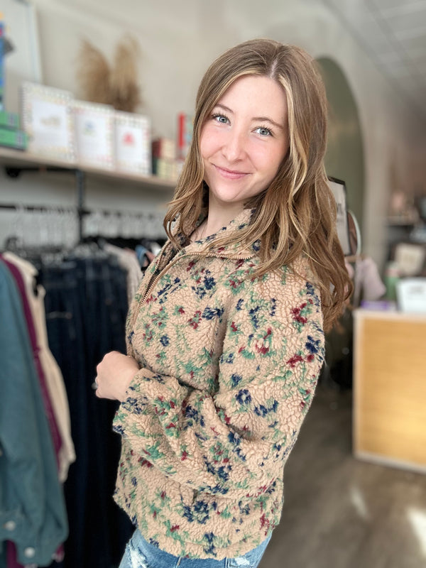 Tinsley Teddy Jacket-Lovelo-R3vel Threads, Women's Fashion Boutique, Located in Hudsonville, Michigan