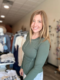 Lola Top-Doe & Rae-R3vel Threads, Women's Fashion Boutique, Located in Hudsonville, Michigan