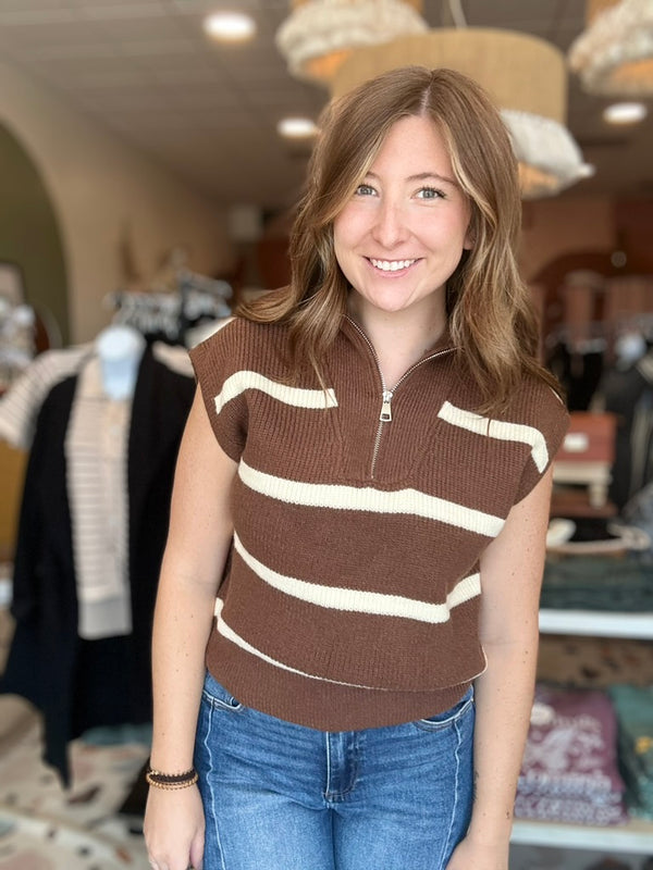 Hadlee Half Zip-Doe & Rae-R3vel Threads, Women's Fashion Boutique, Located in Hudsonville, Michigan
