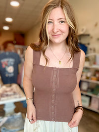 Fiona Tank-Bluivy-R3vel Threads, Women's Fashion Boutique, Located in Hudsonville, Michigan