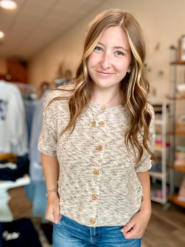 Laura Top-Blu Pepper-R3vel Threads, Women's Fashion Boutique, Located in Hudsonville, Michigan