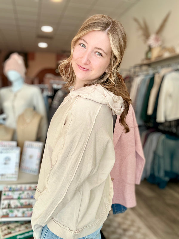 Emily Hoodie-New in-R3vel Threads, Women's Fashion Boutique, Located in Hudsonville, Michigan