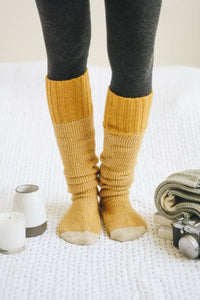 Warm & Soft Open Work Knit Lounge Socks 🧦-Leto Accessories-R3vel Threads, Women's Fashion Boutique, Located in Hudsonville, Michigan