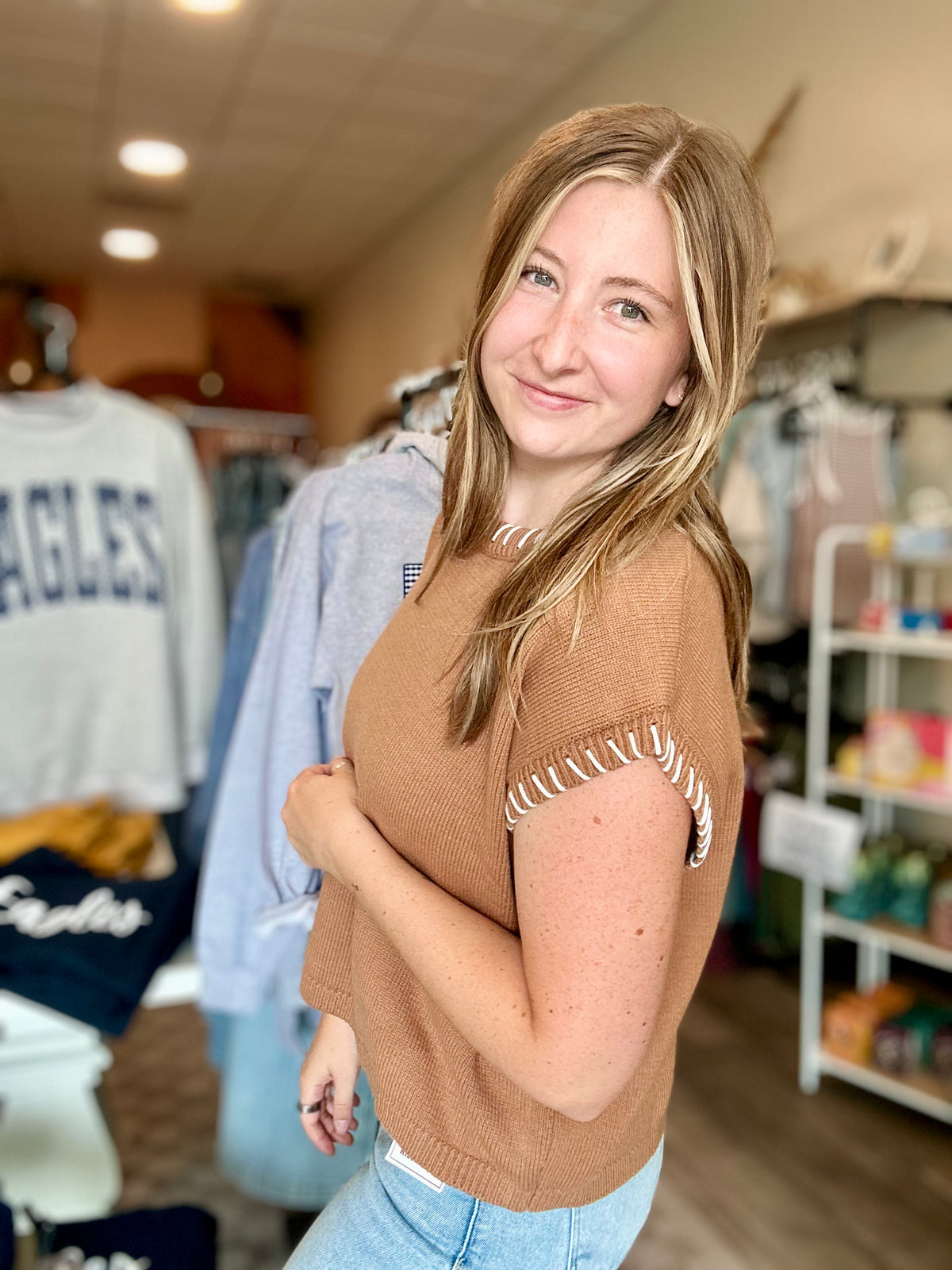 Emmy Sweater Vest-Zenana-R3vel Threads, Women's Fashion Boutique, Located in Hudsonville, Michigan