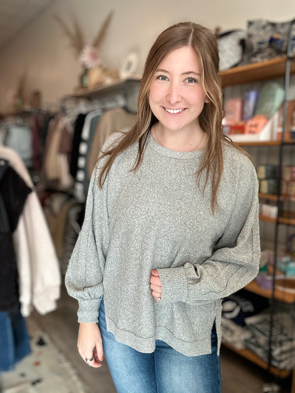 Gina Pullover-Double Zero-R3vel Threads, Women's Fashion Boutique, Located in Hudsonville, Michigan