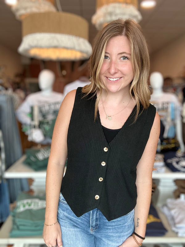 Noelle Vest-Doe & Rae-R3vel Threads, Women's Fashion Boutique, Located in Hudsonville, Michigan