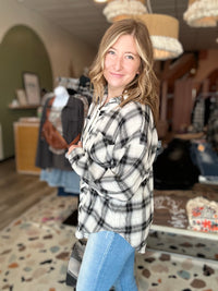 Tilly Lace Up Plaid-Bibi-R3vel Threads, Women's Fashion Boutique, Located in Hudsonville, Michigan