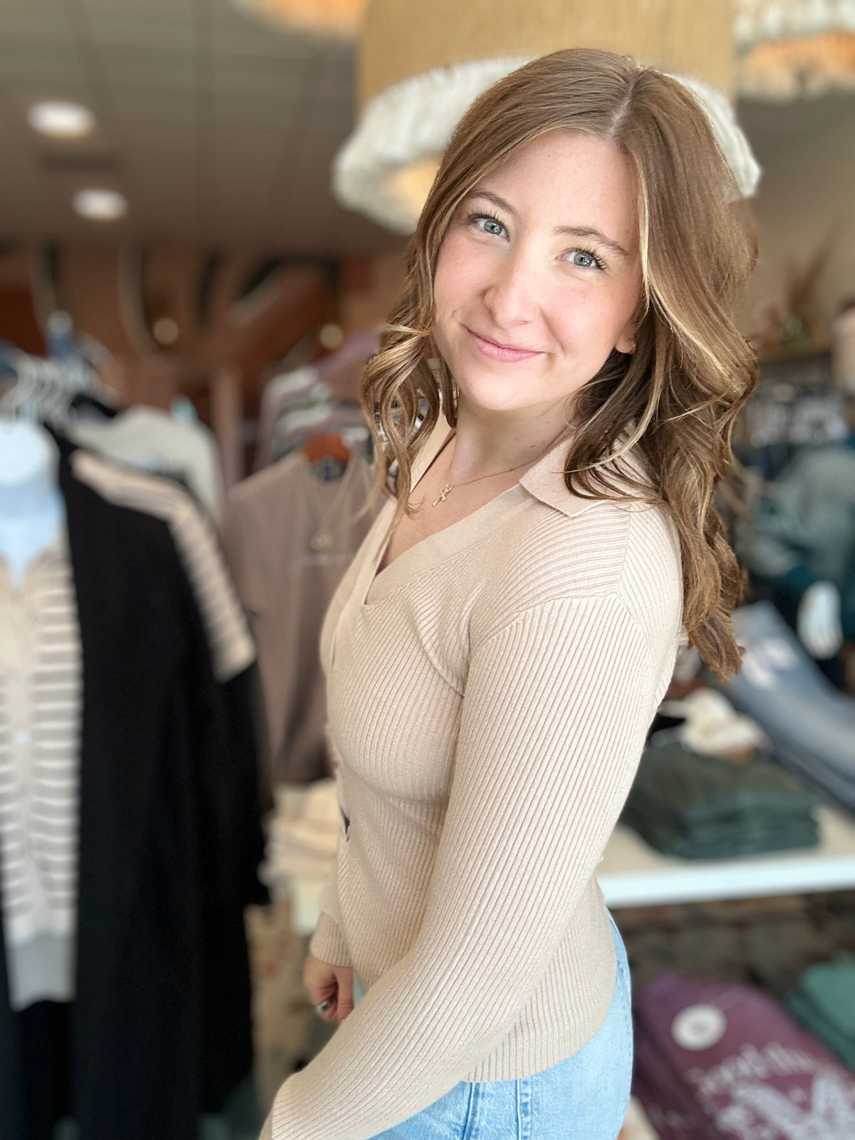 Brodie Sweater-Hem & Thread-R3vel Threads, Women's Fashion Boutique, Located in Hudsonville, Michigan