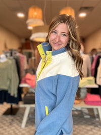 Chloe Fleece Pullover-very j-R3vel Threads, Women's Fashion Boutique, Located in Hudsonville, Michigan