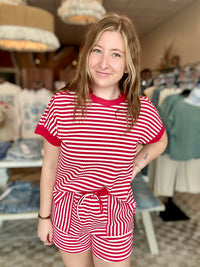 Taya Set-Red-New in-R3vel Threads, Women's Fashion Boutique, Located in Hudsonville, Michigan
