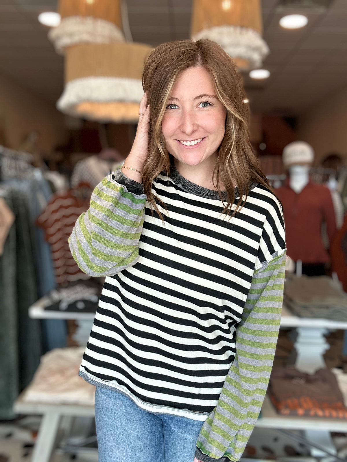 Rylee Pullover-Bluivy-R3vel Threads, Women's Fashion Boutique, Located in Hudsonville, Michigan
