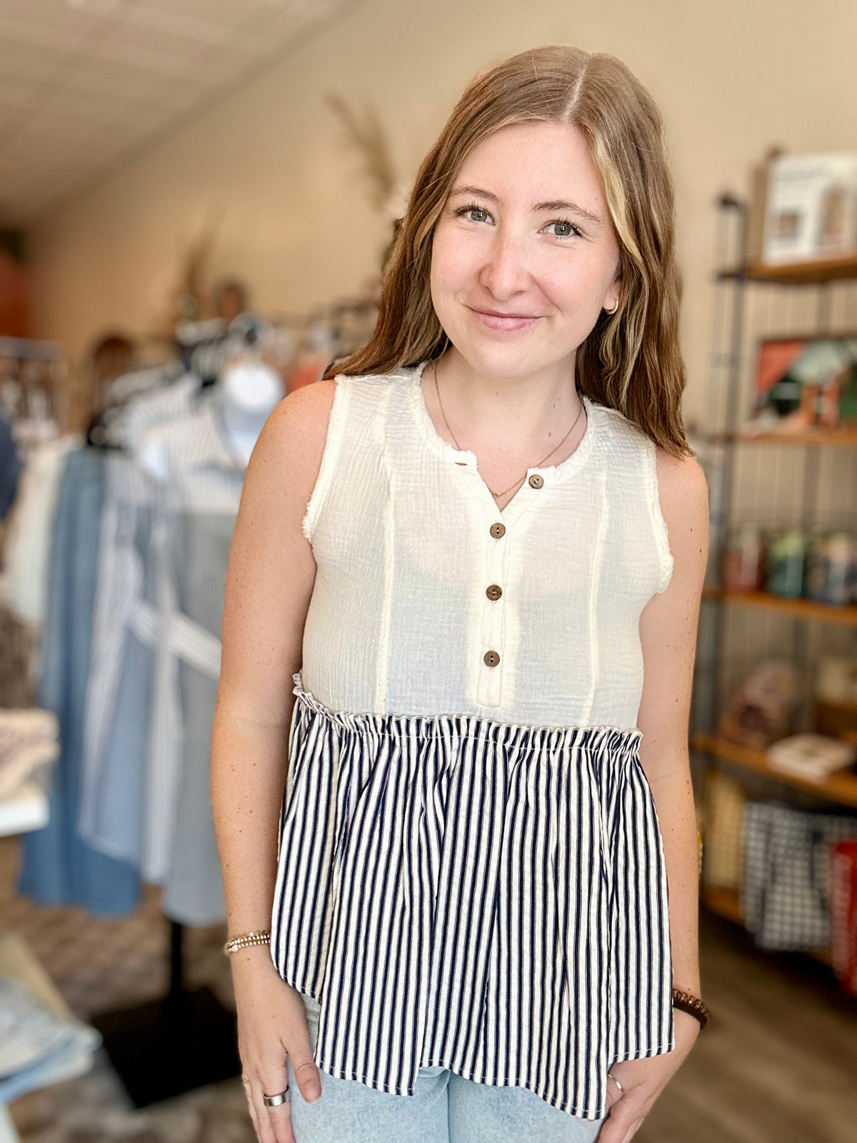 Riley Top-mello-R3vel Threads, Women's Fashion Boutique, Located in Hudsonville, Michigan