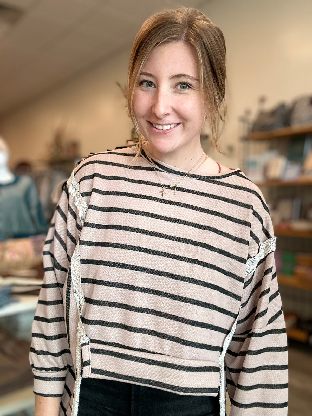Allie Pullover-Kori-R3vel Threads, Women's Fashion Boutique, Located in Hudsonville, Michigan