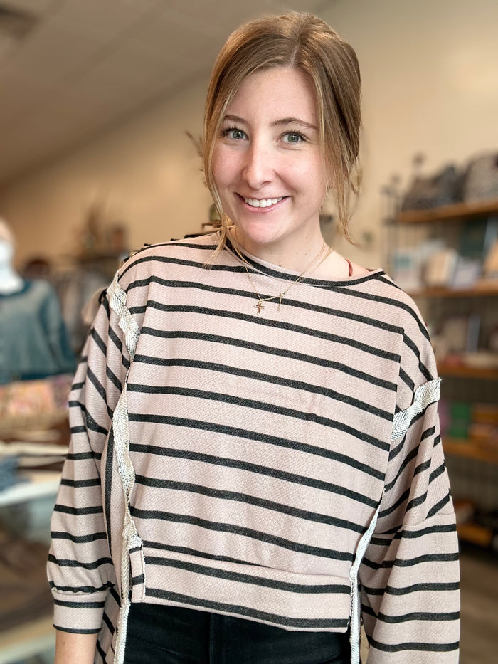 Allie Pullover-Kori-R3vel Threads, Women's Fashion Boutique, Located in Hudsonville, Michigan