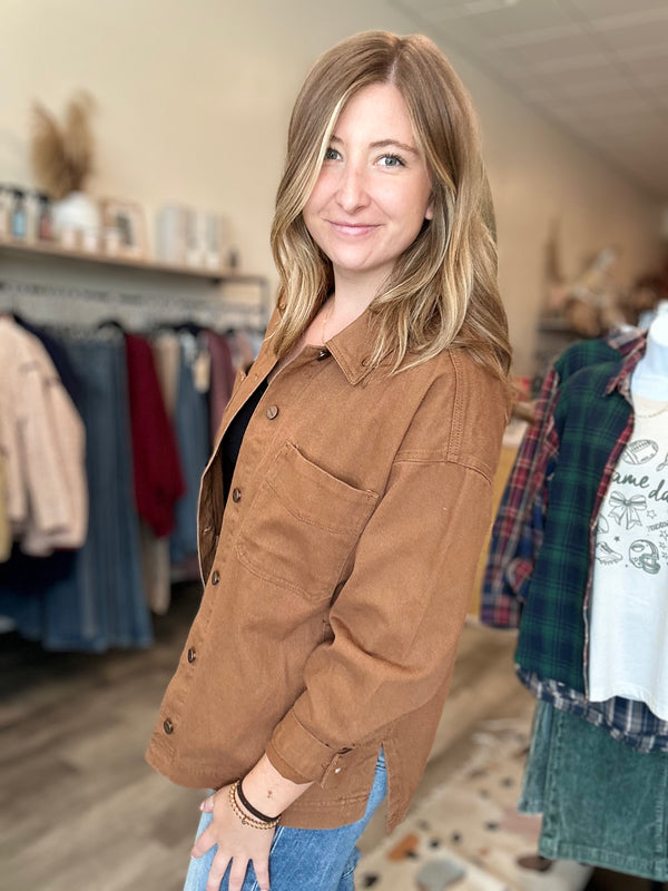 Winnie Jacket-Risen-R3vel Threads, Women's Fashion Boutique, Located in Hudsonville, Michigan