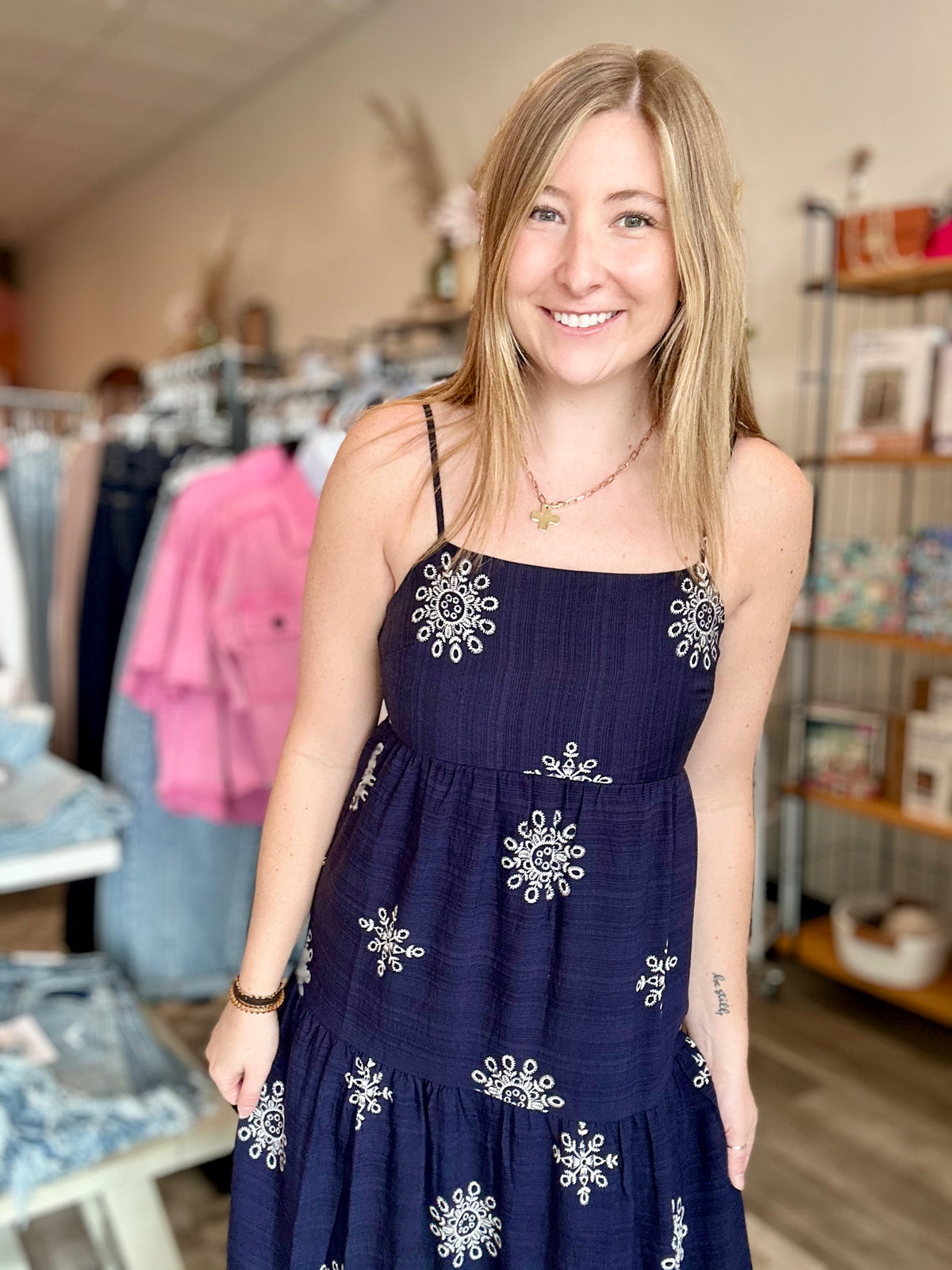Lilly Dress-Doe & Rae-R3vel Threads, Women's Fashion Boutique, Located in Hudsonville, Michigan