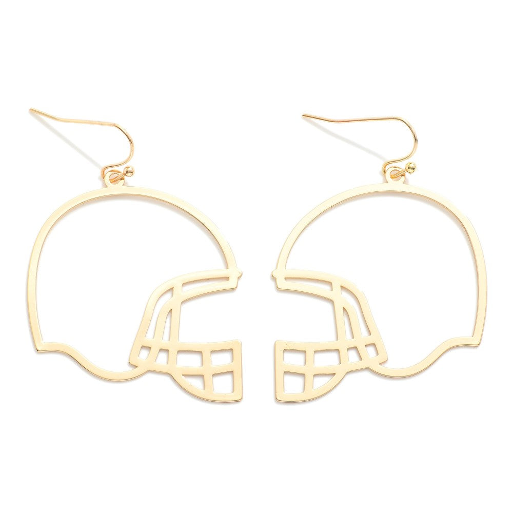 Helmet Earrings-Judson & Co-R3vel Threads, Women's Fashion Boutique, Located in Hudsonville, Michigan
