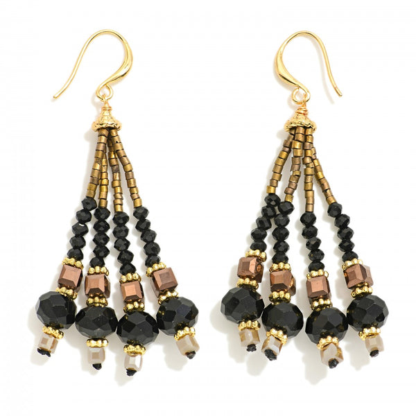 Black Bead Drop-Judson & Co-R3vel Threads, Women's Fashion Boutique, Located in Hudsonville, Michigan