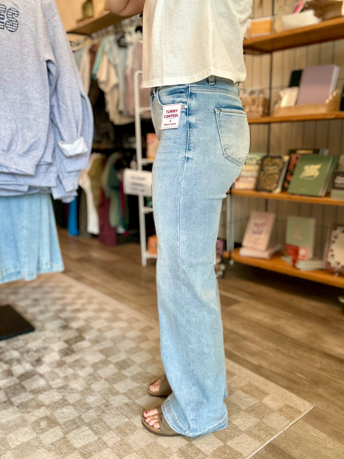 Jessie Wide Leg Adjustable Jean