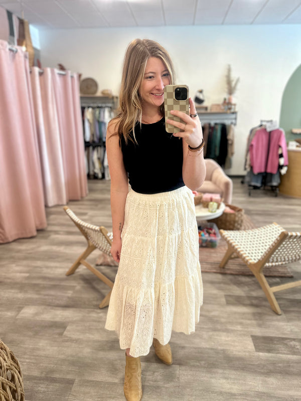 Braxlee Skirt-Adora-R3vel Threads, Women's Fashion Boutique, Located in Hudsonville, Michigan