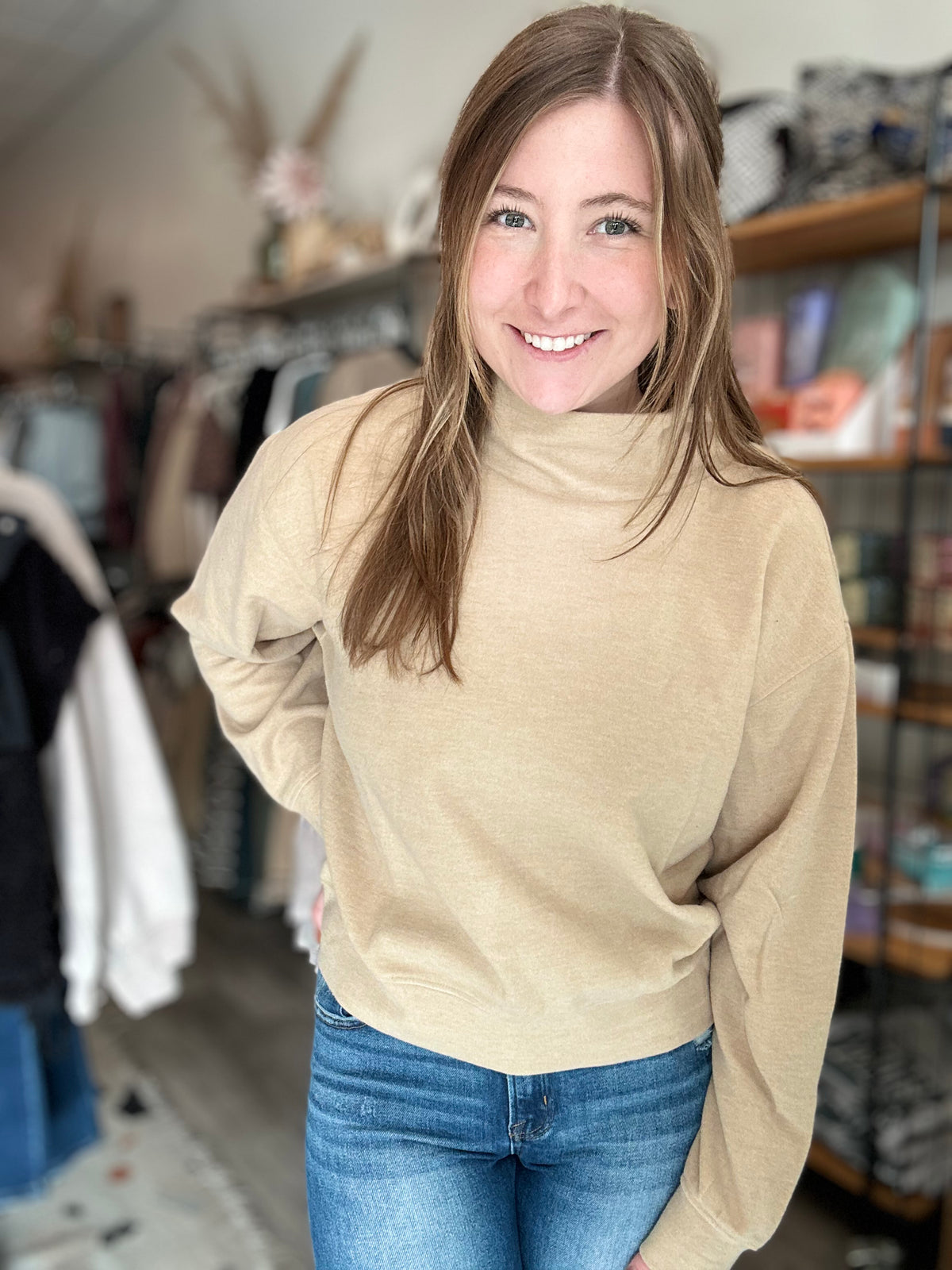 Tiffany Longsleeve-Double Zero-R3vel Threads, Women's Fashion Boutique, Located in Hudsonville, Michigan