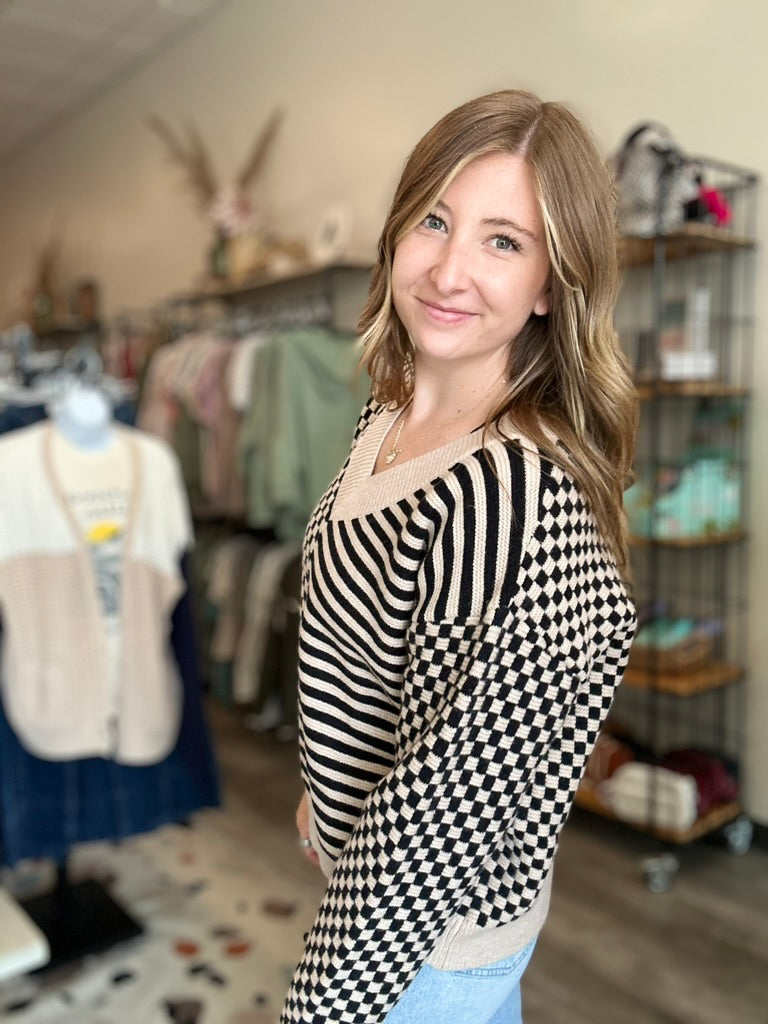 Haley Sweater-Buttermelon-R3vel Threads, Women's Fashion Boutique, Located in Hudsonville, Michigan