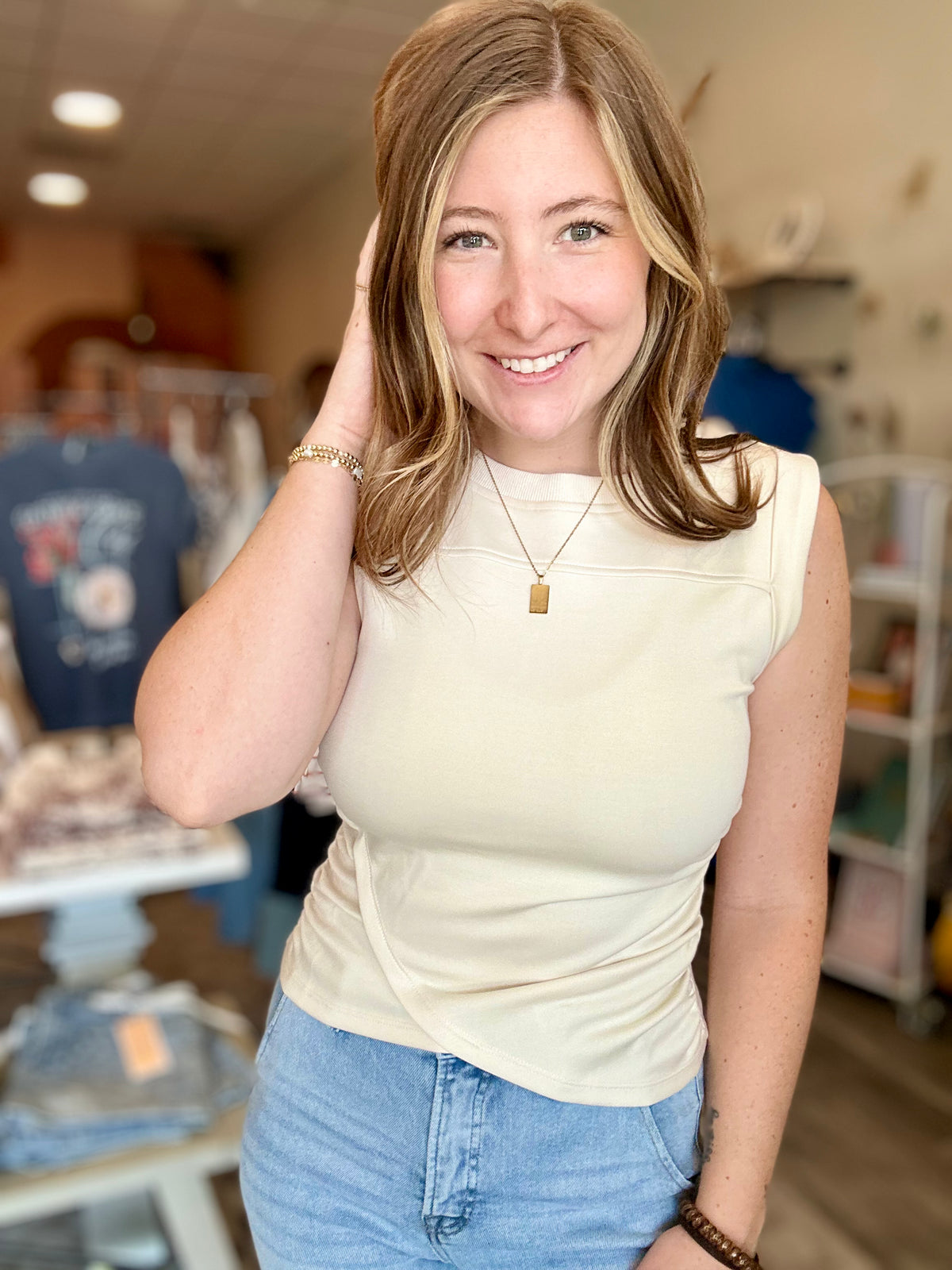 Jerrica Top-Doe & Rae-R3vel Threads, Women's Fashion Boutique, Located in Hudsonville, Michigan