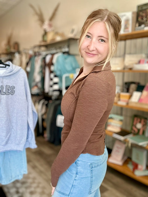 Harley Longsleeve-Doe & Rae-R3vel Threads, Women's Fashion Boutique, Located in Hudsonville, Michigan