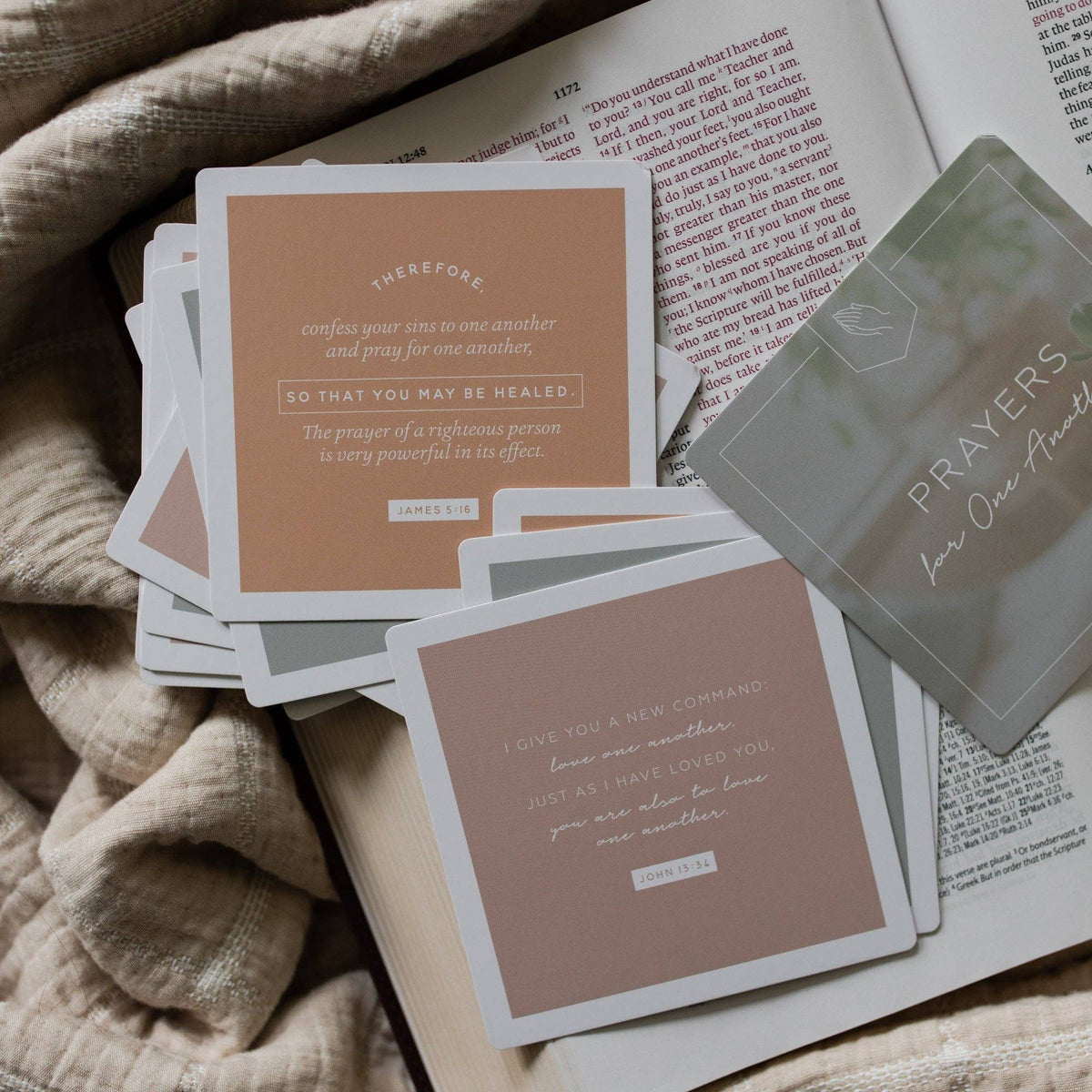 Prayers for One Another Verse Cards-The Daily Grace Co-R3vel Threads, Women's Fashion Boutique, Located in Hudsonville, Michigan