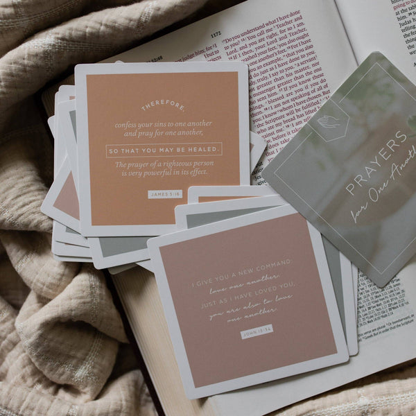 Prayers for One Another Verse Cards-The Daily Grace Co-R3vel Threads, Women's Fashion Boutique, Located in Hudsonville, Michigan