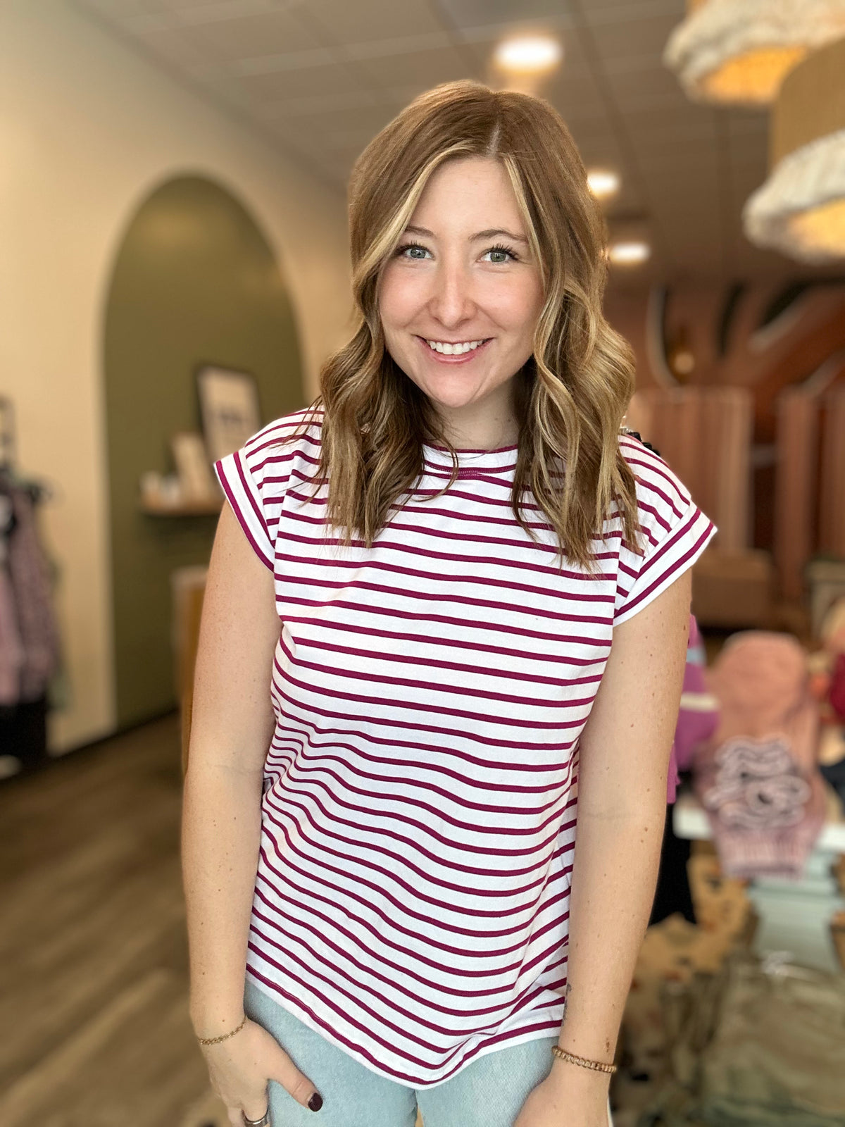 Gwen Top-Les amis-R3vel Threads, Women's Fashion Boutique, Located in Hudsonville, Michigan