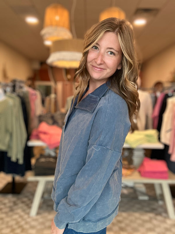 Olivia Pullover-New in-R3vel Threads, Women's Fashion Boutique, Located in Hudsonville, Michigan