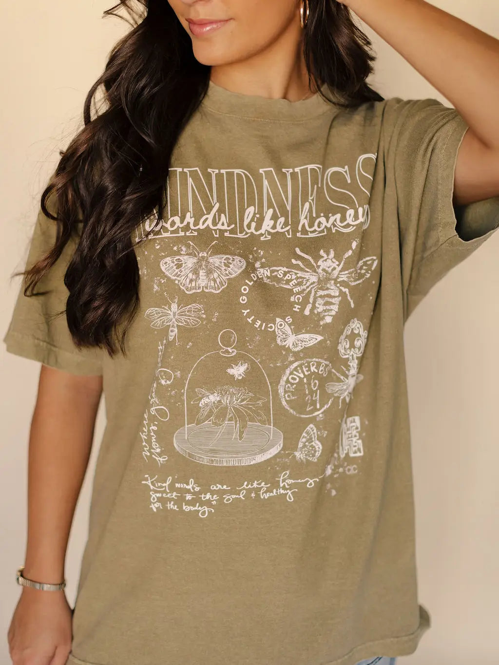 Words Like Honey Tee-Whitney | Chaudoin Creations-R3vel Threads, Women's Fashion Boutique, Located in Hudsonville, Michigan