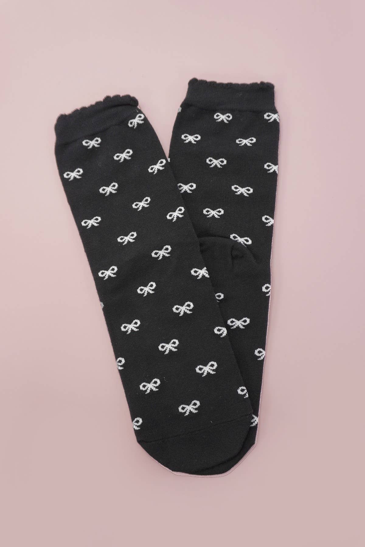 Bow Socks-JOSSLYN by wall to wall-R3vel Threads, Women's Fashion Boutique, Located in Hudsonville, Michigan