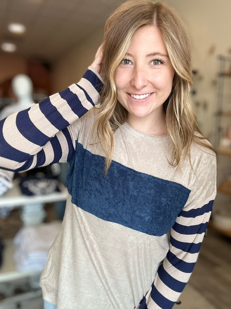 Brooke Longsleeve-Doe & Rae-R3vel Threads, Women's Fashion Boutique, Located in Hudsonville, Michigan