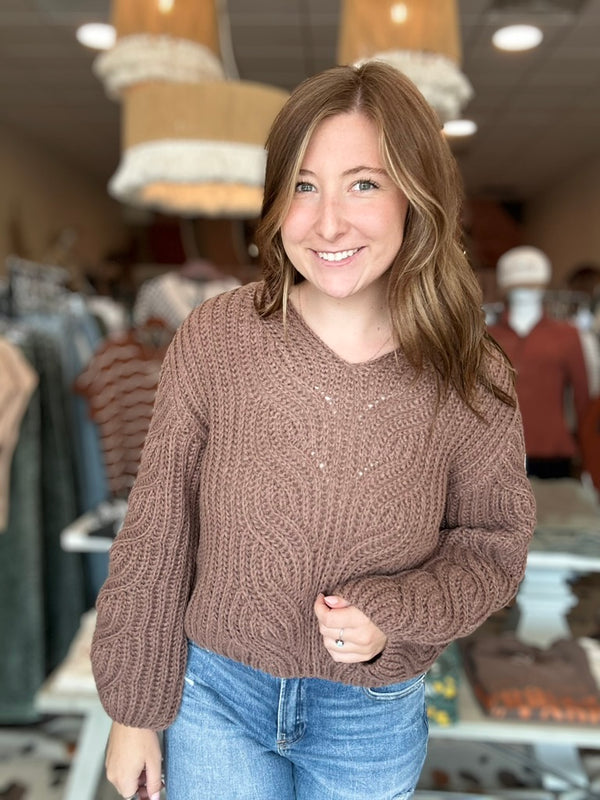 Marie Sweater-Bluivy-R3vel Threads, Women's Fashion Boutique, Located in Hudsonville, Michigan
