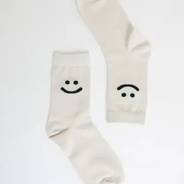 Smiley Socks-Leto Accessories-R3vel Threads, Women's Fashion Boutique, Located in Hudsonville, Michigan