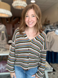 August Sweater-Blu Pepper-R3vel Threads, Women's Fashion Boutique, Located in Hudsonville, Michigan
