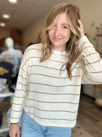 Poppy Sweater-Blu Pepper-R3vel Threads, Women's Fashion Boutique, Located in Hudsonville, Michigan