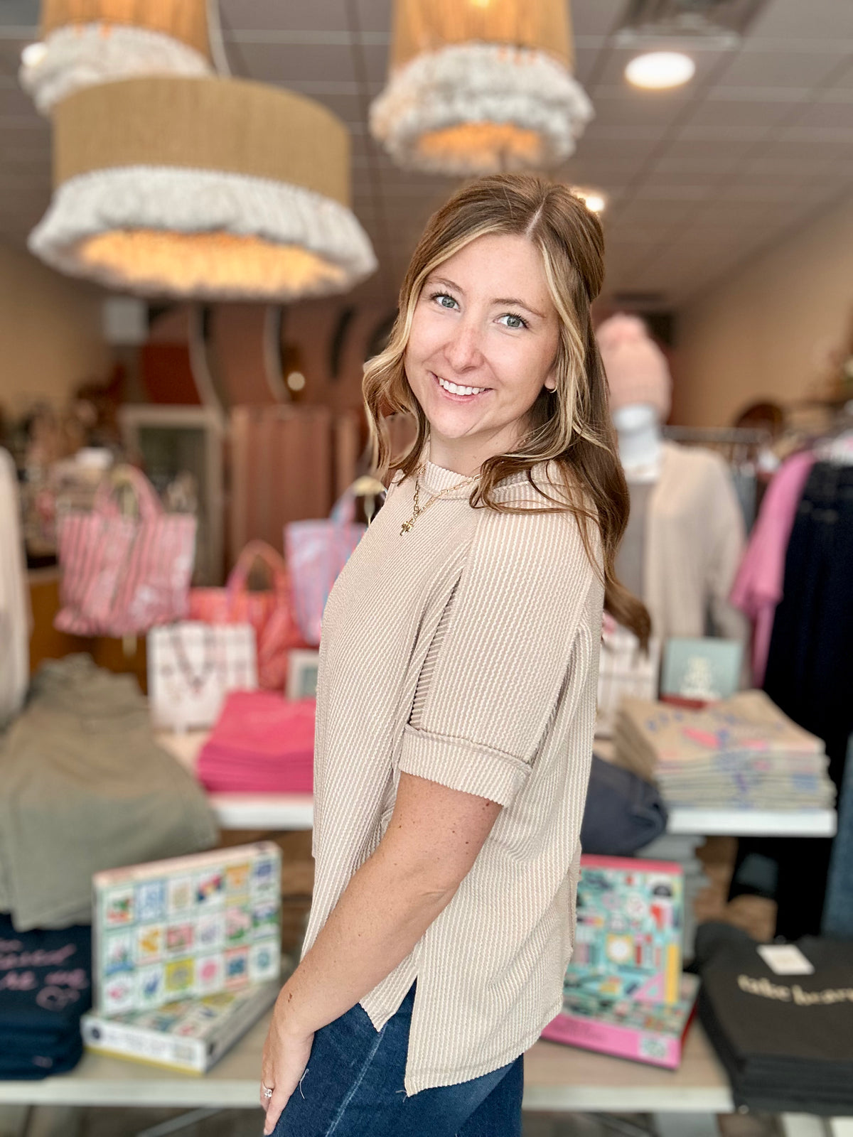 Leslie Top-Zenana-R3vel Threads, Women's Fashion Boutique, Located in Hudsonville, Michigan