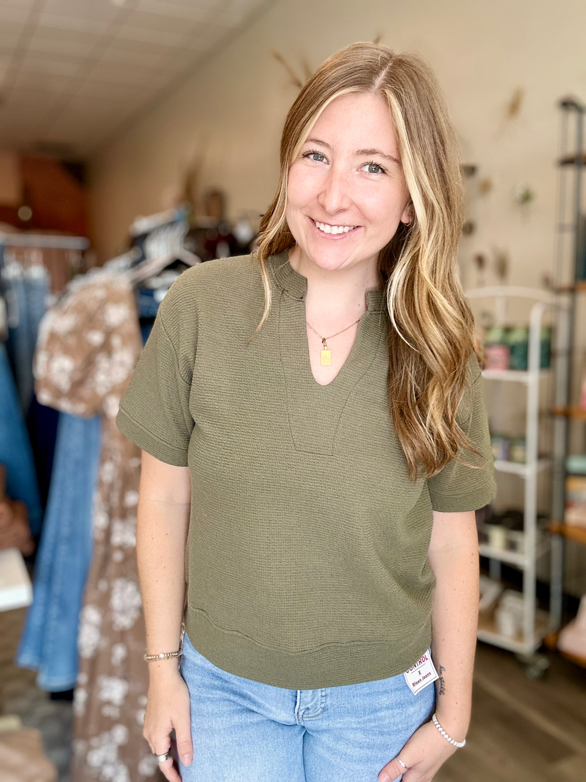 Amber Top-tres bien-R3vel Threads, Women's Fashion Boutique, Located in Hudsonville, Michigan