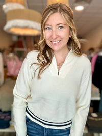 Amanda Pullover-tres bien-R3vel Threads, Women's Fashion Boutique, Located in Hudsonville, Michigan