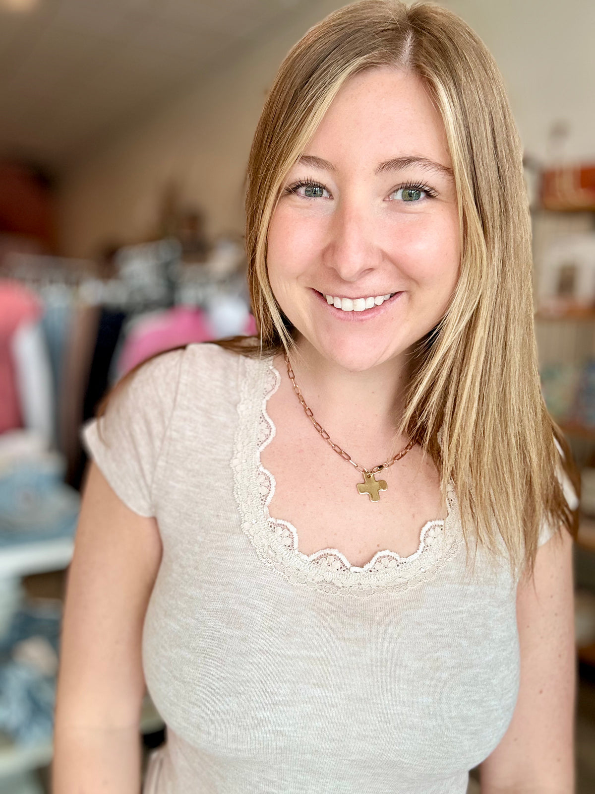 Ginny Top-Bluivy-R3vel Threads, Women's Fashion Boutique, Located in Hudsonville, Michigan