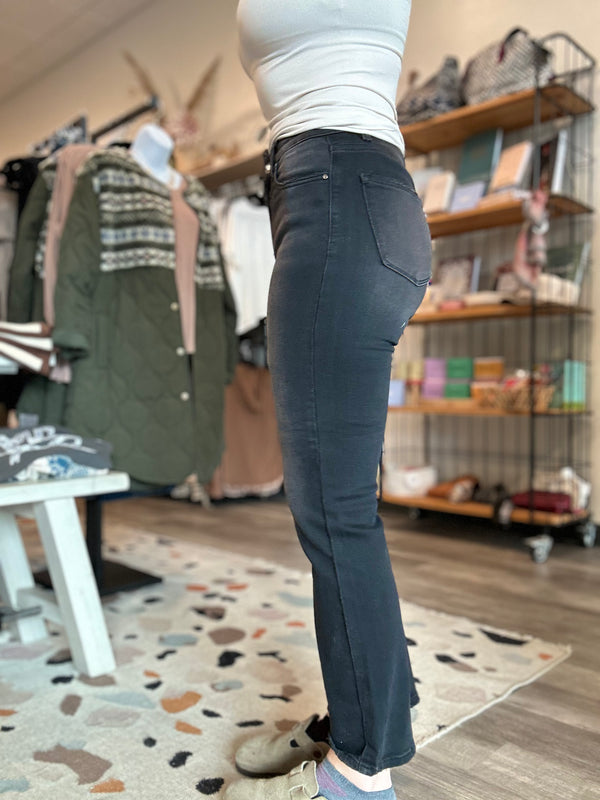 Evelyn High Rise Crop Jean-Risen-R3vel Threads, Women's Fashion Boutique, Located in Hudsonville, Michigan