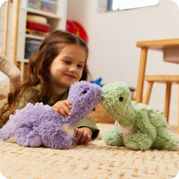 Green Long Neck Dinosaur Warmies-Warmies: America’s Favorite Microwave Plush Brand-R3vel Threads, Women's Fashion Boutique, Located in Hudsonville, Michigan