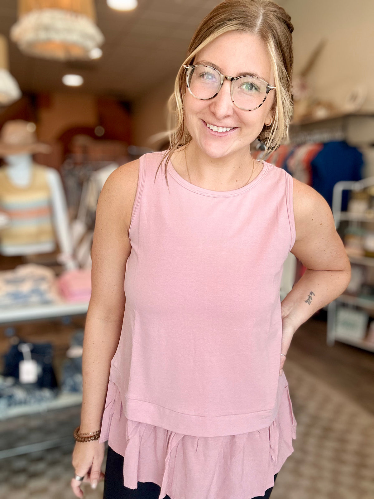 Emmy Tank-Doe & Rae-R3vel Threads, Women's Fashion Boutique, Located in Hudsonville, Michigan