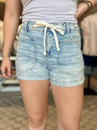 Jenna Paisley Shorts-Risen-R3vel Threads, Women's Fashion Boutique, Located in Hudsonville, Michigan