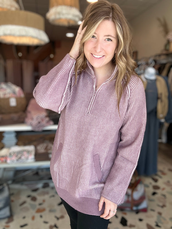 Maggie Tunic Sweater-Bluivy-R3vel Threads, Women's Fashion Boutique, Located in Hudsonville, Michigan