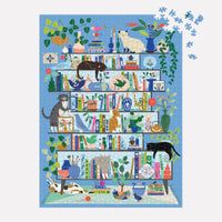 Purrfect Nook 1000 Piece Puzzle-Chronicle Books-R3vel Threads, Women's Fashion Boutique, Located in Hudsonville, Michigan